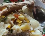 Foto langkah ke 4 dari resep Sayur sop tetelan ayam.