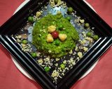 A picture of step 3 of Green peas halwa.