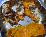 Foto del paso 7 de la receta: Arroz dulce con pasas en calabaza (receta árabe)