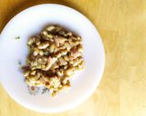 A picture of step 7 of White Beans with Bacon.