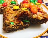 Φωτογραφία βήματος 6 της συνταγής M&Ms fudge cookies