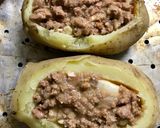 Foto del paso 5 de la receta: Papas 🥔 rellenas con Carne Picada 🥩!!!