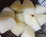 A picture of step 1 of Aloo Chaat.