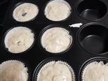 Oatmeal Blueberry Muffin bước làm 2 hình
