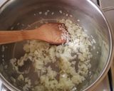 A picture of step 1 of Brown Rice with Lentils and Ancho Chile.