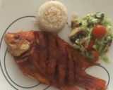 Foto del paso 6 de la receta: Arroz con coco y mojarra frita #asisabecolombia