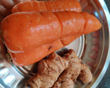 கேரட் இஞ்சி சாறு (Carrot inji saaru Recipe in Tamil) ரெசிபி ஸ்டேப் 1 புகைப்படம்