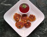 A picture of step 6 of Soya chanadaal pattice.