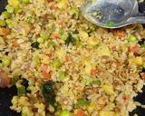 A picture of step 4 of Red Rice Kanda Batata Poha.