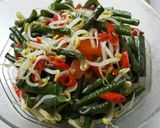 Foto langkah ke 5 dari resep Tumis Sayur KaPaGe (Kacang panjang + Tauge).