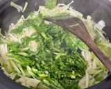 金針菇炒青江菜的食譜步驟5照片