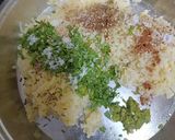 A picture of step 2 of Aloo Puri.