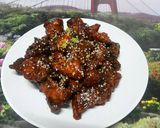 รูปขั้นตอนการทำที่ 4 ของ ไก่คาราเกะคลุกซอส
