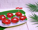Foto langkah ke 8 dari resep Dadar Gulung Mawar  Tanpa Santan Tanpa Telur.