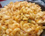 A picture of step 8 of Spicy macaroni.