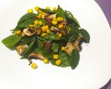 Foto del paso 11 de la receta: Ensalada de espinacas con tocino y vinagreta