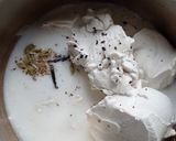Foto del paso 2 de la receta: Panna cotta vegana de coco y vainilla 🥥
