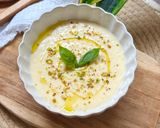 Foto del paso 4 de la receta: Crema fría de espárragos blancos y huevo duro