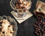 A picture of step 4 of Coffee Crumble Ice Cream.