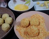 Foto langkah ke 7 dari resep Bitterballen Mozarella.
