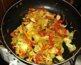 Foto del paso 4 de la receta: Pizza Integral de Verduras