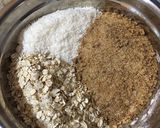 Foto del paso 1 de la receta: Cookies de avena y coco sin manteca con chips