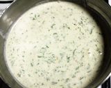 A picture of step 1 of Methi Leaves Idli.