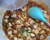 Foto langkah ke 5 dari resep Mapo Tahu Daging Cincang.