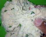 A picture of step 5 of Lefse (flat bread).