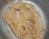 A picture of step 2 of Wheat flour Halwa (sheera).