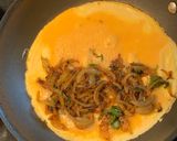 A picture of step 4 of Spicy Masala Omelette.