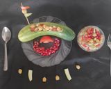 A picture of step 4 of Chickpeas Boat Salad.