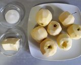 Foto del paso 1 de la receta: Tarta con crema pastelera, manzana y nueces