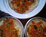 A picture of step 7 of Spaghetti with stew.