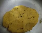 A picture of step 2 of Heart shaped nachos.