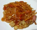 Foto langkah ke 5 dari resep Fuyunghai Seadanya ala anak kosan (telur dadar campur saus asam.