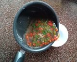 A picture of step 4 of Sabudana soup.
