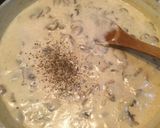 A picture of step 6 of Mushroom Sauce for Pasta.