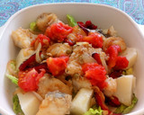 Foto del paso 6 de la receta: Ensalada Templada de Merluza frita