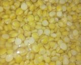 A picture of step 1 of Karele chane ki daal.