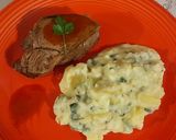 Foto del paso 3 de la receta: Lomo picante /aioli, con papas al verdeo