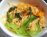 Hình bước làm 4 của món Mì trộn phô mai