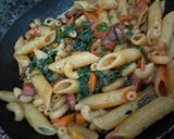 Foto langkah ke 7 dari resep Pasta 10rb ala anak kos sehat dan enak teflon.