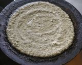 A picture of step 3 of Moong dal dosa.