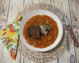 Sült 🥩 császár 🥓 cukormentes 🚫🍬 paradicsomos 🍅 káposztával 🥬💚 recept fázis 4 fotója