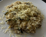 Foto del paso 3 de la receta: 🌱 Risotto de setas y calabacín con queso vegano 🌱
