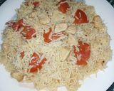 A picture of step 15 of Chunky Chicken Rice.