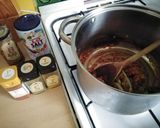 A picture of step 3 of Vickys Spiced Red Lentil & Chicken Soup GF DF EF SF NF.