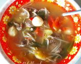 Hình bước làm 3 của món Canh chua cay thịt bò