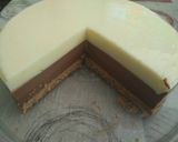 Foto del paso 9 de la receta: Tarta de tres chocolates (gelatina-panna cotta)